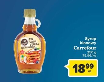 Carrefour Syrop klonowy Carrefour 250g oferta