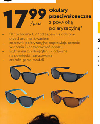 Biedronka Okulary przeciwsłoneczne oferta