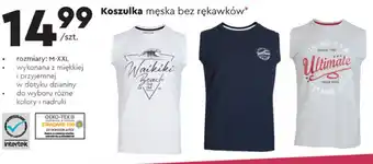 Biedronka Koszulka męska bez rękawków oferta