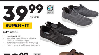 Biedronka Buty męskie oferta