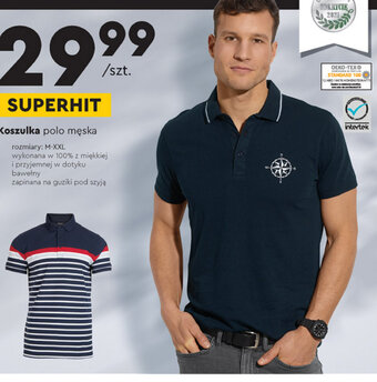 Biedronka Koszulka polo męska oferta