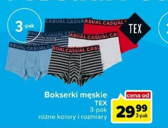 Carrefour Bokserki męskie TEX 3-pak oferta