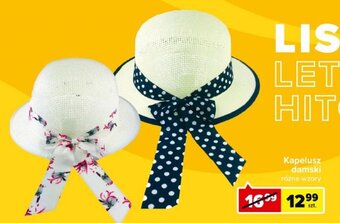 Carrefour Kapelusz damski oferta