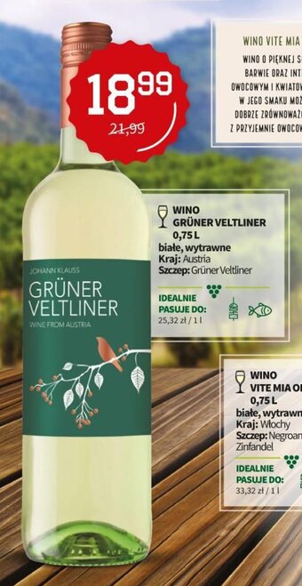 Wino Gruner Veltliner 0,75l