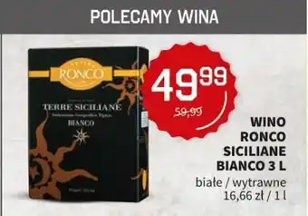 Duży Ben Wino Ronco Siciliane Bianco 3l oferta