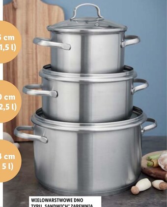 Lidl Zestaw garnków Ernesto oferta