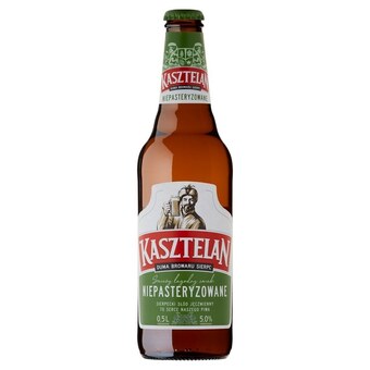 Hitpol Kasztelan Piwo jasne niepasteryzowane 500 ml oferta