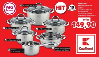Kaufland Zestaw garnków MG Home oferta