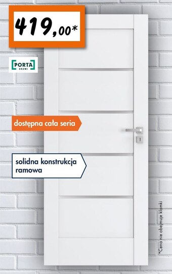 Bricoman Skrzydło drzwiowe Porta oferta