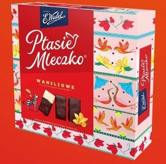 Globi E. Wedel Ptasie Mleczko mascarpone z malinami 360 g oferta