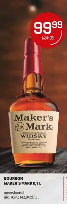 Duży Ben Bourbon Maker's Mark 0,7l oferta