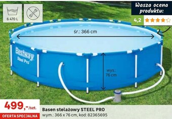 Leroy Merlin Basen na stelażu Bestway oferta