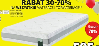 JYSK Materac Wellpur oferta