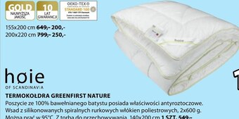 JYSK Kołdra Hoie of Scandinavia oferta