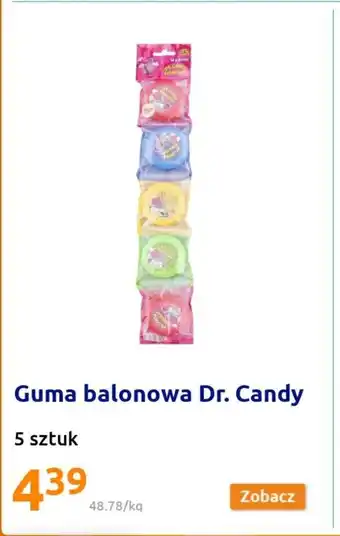 Action Guma balonowa Dr. Candy oferta