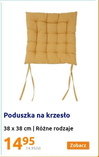 Action Poduszka na krzesło oferta