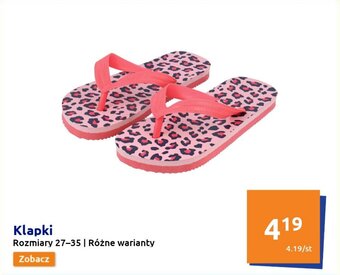 Action Klapki oferta