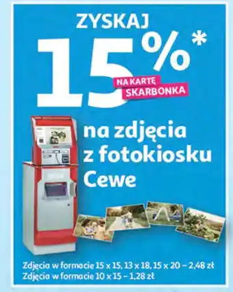 Auchan Zdjęcia z fotokiosku format 15 x 20 oferta