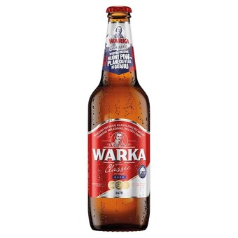 Żabka Warka Classic Piwo jasne 500 ml oferta