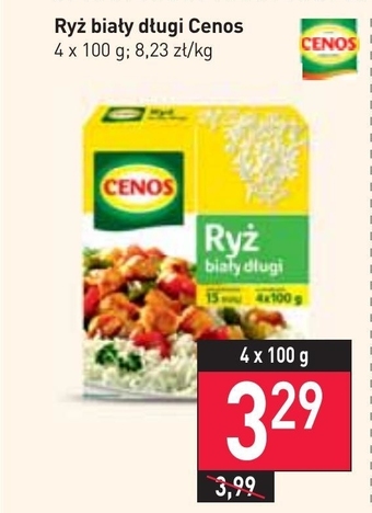 Stokrotka Cenos Ryż biały długi 400 g (4 torebki) oferta