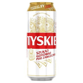 Żabka Tyskie Piwo jasne 500 ml oferta