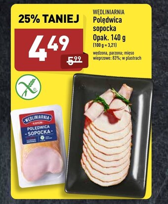 ALDI Polędwica Wędliniarnia oferta