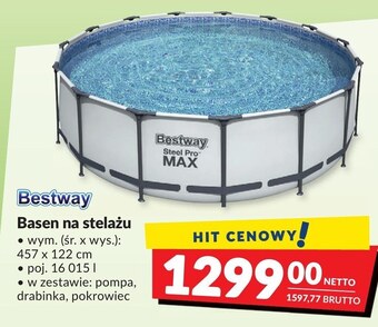 Basen na stelażu Bestway
