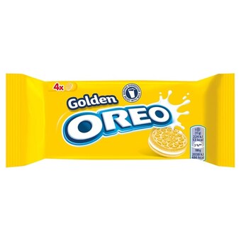 Makro Oreo Golden Ciastka z nadzieniem o smaku waniliowym 44 g (4 sztuki) oferta