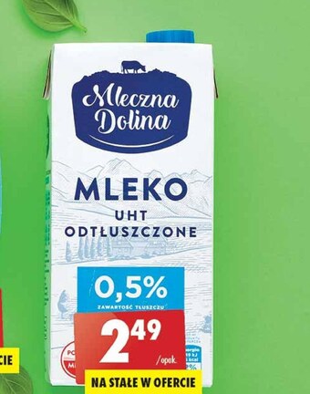 Biedronka Mleko Mleczna Dolina oferta