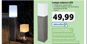 Lampa solarna led