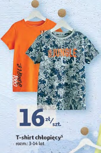 T-shirt chłopięcy 3-14 lat