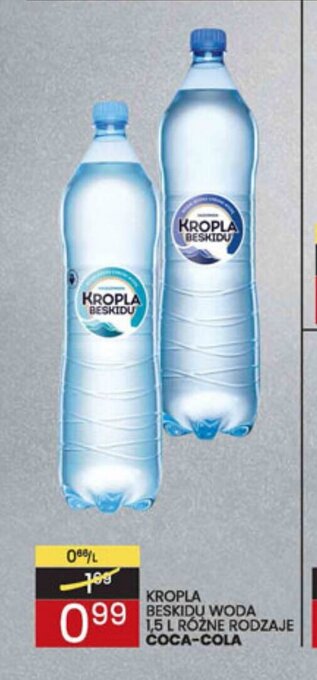 Wafelek Kropla Beskidu woda 1,5l oferta