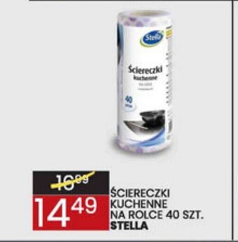 Wafelek Ściereczki kuchenne na rolce 40 szt. Stella oferta