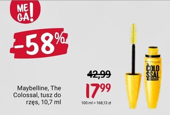 Rossmann Tusz do rzęs Maybelline oferta