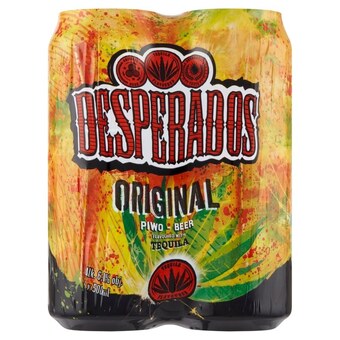 Carrefour Market Desperados Original Piwo aromatyzowane 4 x 500 ml oferta