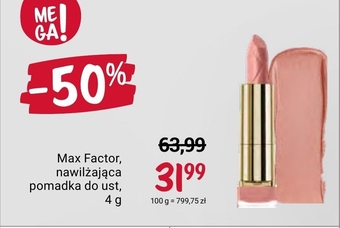 Rossmann Pomadka do ust Max Factor oferta