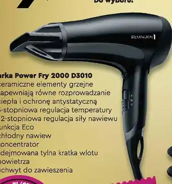 Biedronka Suszarka Remington oferta