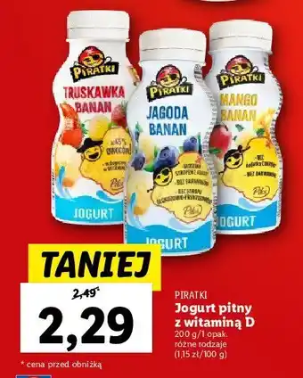 Lidl Jogurt jagoda-banan oferta