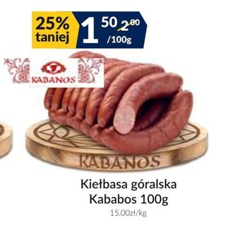Sużyw Kiełbasa Kabanos oferta