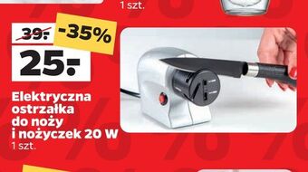 Netto Elektryczna ostrzałka do noży i nożyczek 20 W oferta
