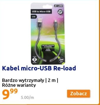 Action Kabel micro-USB Re-load oferta