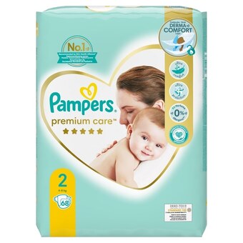 Kaufland Pampers Premium Care, Rozmiar 2, 68 pieluszki, 4kg-8kg oferta