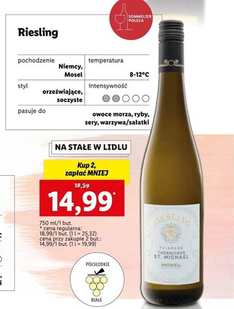 Lidl Wino Riesling oferta