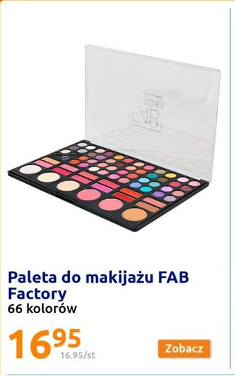 Paleta do makijażu FAB Factory