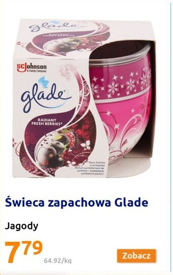 Action Świeca zapachowa Glade oferta