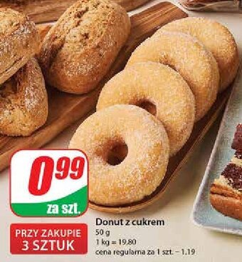 Auchan Donut z cukrem oferta