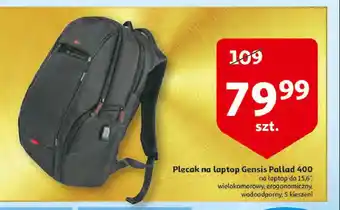 Auchan Plecak na laptopa 15.6" genesis pallad 400 oferta