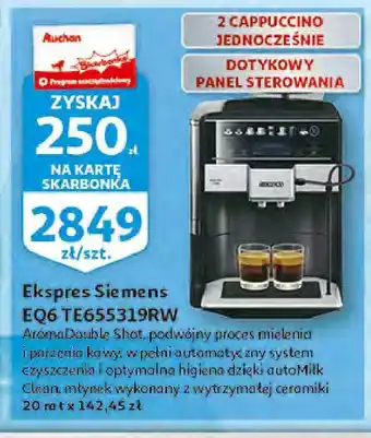 Auchan Ekspres automatyczny te655319rw oferta