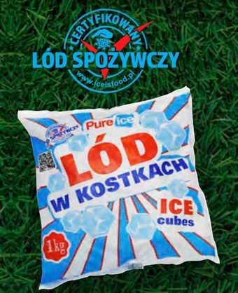 Żabka Lód w kostkach Pure ice oferta