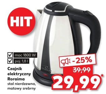 Kaufland Czajnik elektryczny Titanum oferta